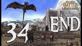 The Battle for MiddleEarth EVIL Campaign Walkthrough  Minas Tirith ENDING  Part 34 Hard [upl. by Redla]