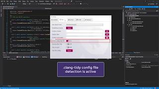 Automatically detect the clangtidy configuration file [upl. by Ramed]