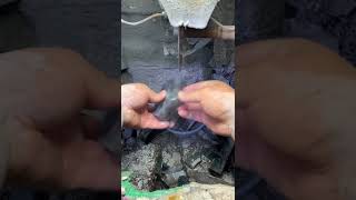 I’ll be very careful cuttingskills stonetools polishing woodworking cuttingstone welding [upl. by Shanon]