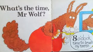 Read Aloud  Whats The Time Mr Wolf [upl. by Nawak]