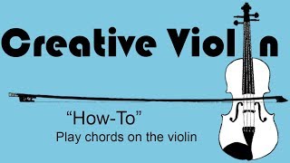 How to play chords on a violin [upl. by Saphra]