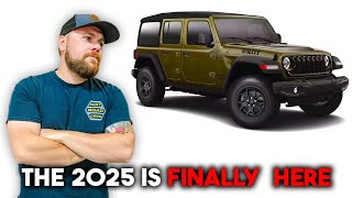 2025 Jeep Wrangler Order Banks are Open  Jeep News September [upl. by Marie-Jeanne703]