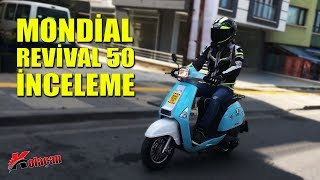 Mondial 50 Revival motosiklet İnceleme 2019 [upl. by Adnamor]