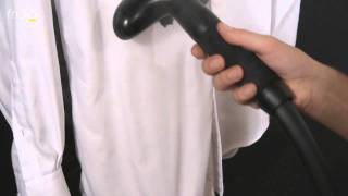 How To Steam A Shirt  Fridja Professional Garment Steamers School [upl. by Anelav768]