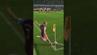 WardProwse Corner Kick Goal vs Wolves in eafc24 😱 wardprowse westham premierleague olimpico [upl. by Sprague]