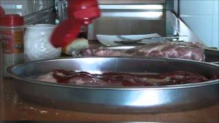 Como cocinar costillas de cerdo al horno con salsa barbacoa [upl. by Gurney]