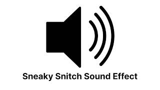 Sneaky Snitch Sound Effect HD [upl. by Odine]