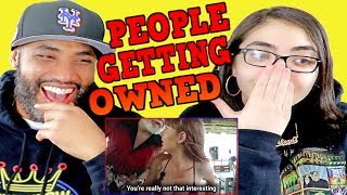 Top 10 People getting OWNED 🔥 REACTION [upl. by Nemrac]