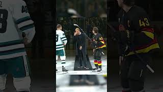 Prince Harry drops the puck 👑 [upl. by Acinnor9]