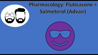 NCLEX Prep Pharmacology Fluticasone  Salmeterol Advair [upl. by Arreyt]