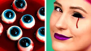 9 Funny and Spooky Halloween Pranks DIY Prank Wars [upl. by Aihpled1]