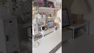 Desk Makeover🌿  IKEA Haul shorts desksetup [upl. by Ecinaj]