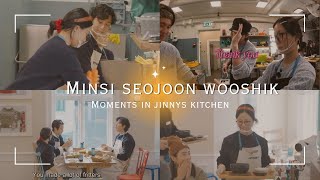 Go min si Park seo joon Choi woo shik moments from jinnys kitchen parkseojoongominsichoiwooshik [upl. by Suoiluj]