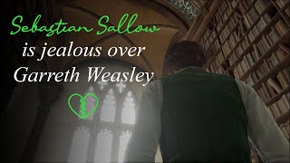 Sebastian Sallow is jealous over Garreth Weasley AI AUDIO [upl. by Dercy]