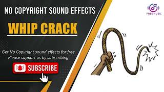 Whip Crack Sound Effect [upl. by Rye50]