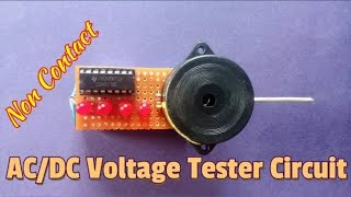 Make a Wireless AC current Detector  ACcurrent tester [upl. by Konyn411]