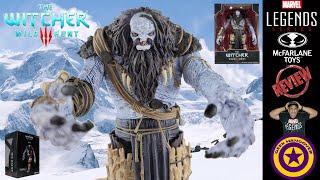 Mcfarlane Toys The Witcher 3 Wild Hunt Ice Giant Mega Action Figure Ice Giant Unboxing amp Review [upl. by Livvyy]