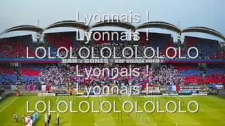 Chant ultras français LYON [upl. by Rica]