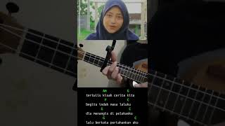 LAGU ZIZAN  MASA LALU tertuliskisah masalalu ukulele viral [upl. by Immot]