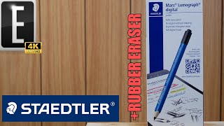 Wacom Pen with RUBBER Eraser  Staedtler Lumograph Digital Jumbo Review [upl. by Francine]