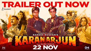 Karan Arjun Official Trailer Salman Khan  Shahrukh Khan  Kajol  Rakesh Roshan  Hrithik Roshan [upl. by Ardnassela]