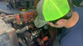 Tractor Injection Pump Removal [upl. by Wack]