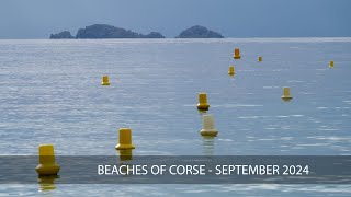 Beaches of Corse September 2024 [upl. by Nennek147]