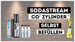 🥤Kohlensäure Zylinder alle So befüllst du ihn selbst vollständig mit Trick💦 [upl. by Santa]