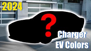 2024 Dodge Charger EV Possible Color Options [upl. by Sherborn96]