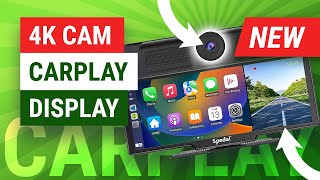 4K Dash Cam CarPlay Android Auto Screen Display for ANY CAR install  Spedal NaviCam 860 Review [upl. by Sophronia]