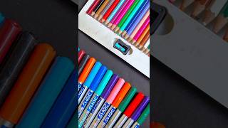 Which is the best colour ✨pencil 🆚sketch colour shorts trending colour best youtubeshorts [upl. by Alesi]