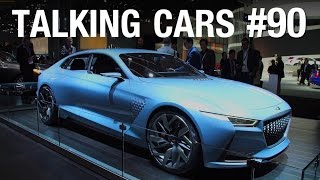 Talking Cars with Consumer Reports 90 2016 New York Auto Show [upl. by Kerk]