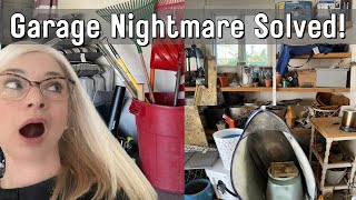 Ultimate Garage Makeover Reveal 10 Easy Steps to Conquer the Chaos organization storage [upl. by Elletnuahs803]