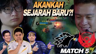 MATCH PENENTUAN AKANKAH TERJADI SEJARAH BARU  ONIC VS BTR MATCH 5  MPL S12 [upl. by Anauqal897]