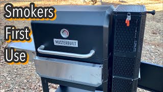 How to burn in your new smoker master built 1050 [upl. by Talyah993]