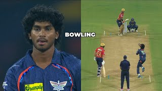 Manimaran Siddharth Bowling IPL 2024  M Siddharth Bowling Today Match Vs Pbks  M Siddharth Bowling [upl. by Nollad754]