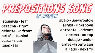 Prepositions in Spanish [upl. by Rae]