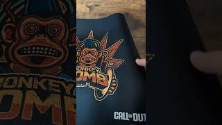 Unboxing the SteelSeries Monkey Bomb Black Ops 6 Zombies Mouse Pad pcgaming blackops6 callofduty [upl. by Lesslie]