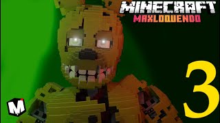 FNaF 3 ADDON Part 1 MOD FOR MINECRAFT PEBE  MaxLoquendo [upl. by Loralee]