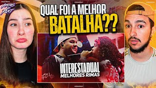 Apenas um react  Interestadual 2024 Melhores rimas  Rimas compilation [upl. by Hakkeber411]