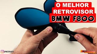 O Melhor Retrovisor da BMW F800 que Você já Viu Lente Convexa AntiRelflexo com Giro de 360 😱😱😱 [upl. by Eiramit910]