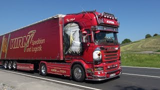 Trucker amp Country Festival Geiselwind 2019 Die Einfahrt zur Truckshow am Freitag [upl. by Larimore]