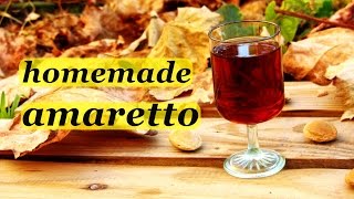 How to make Amaretto liqueur recipes of homemade liqueur [upl. by Josy527]