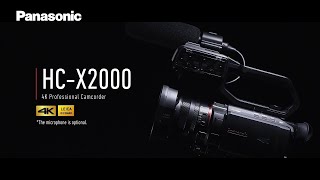 HC X2000  A PEQUENA PODEROSA 4K DA PANASONIC  REVIEW [upl. by Halac961]