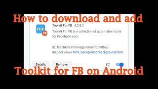 How to download and add Toolkit for FB with Yandex browser on Android  OUR ACADEMY  2020 [upl. by Ociram68]