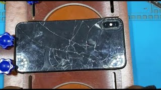 Iphone xs max back glass replacement  How i chang back glass iphone xs max [upl. by Amlet]