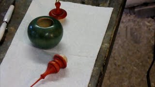 13 Woodturning a Christmas Ornament Part 2 of 2 [upl. by Verge]