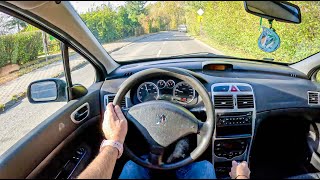 2003 Peugeot 307 16 16V 109HP 0100 POV Test Drive 1872 Joe Black [upl. by Dniren]