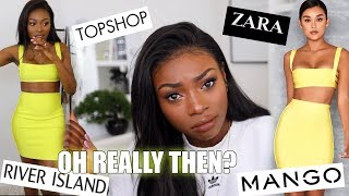 THESE CLOTHING BRANDS REALLY WANTED TO TEST ME NOT TODAY ZARA TOPSHOP RIVER ISLAND amp MORE [upl. by Gideon]