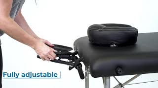 Earthlite FlexRest Massage Table Face Cradle with Strata Facepillow [upl. by Godderd47]